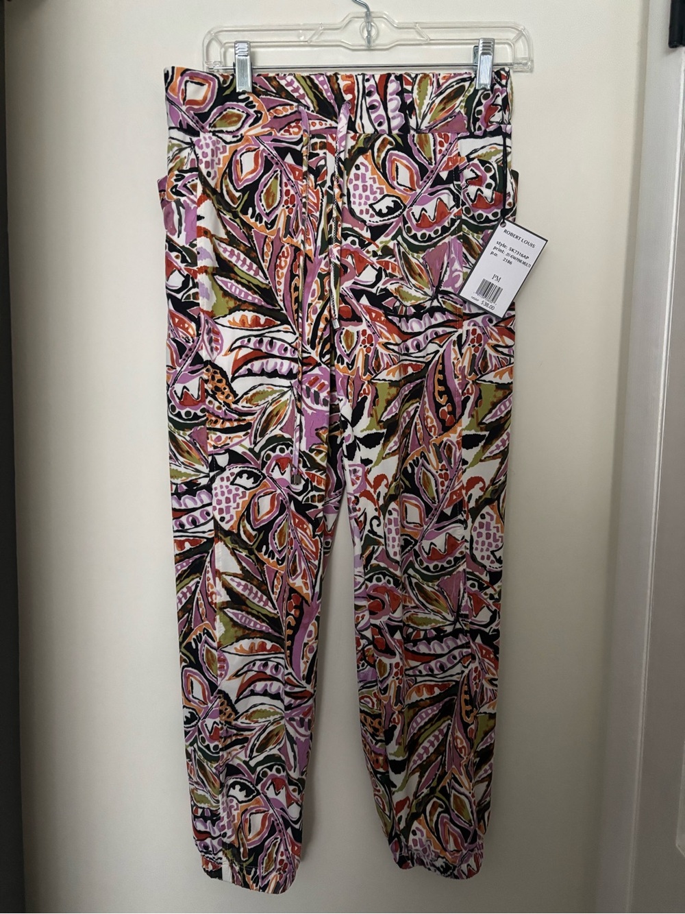 Robert Louis Multicolor Printed Pull-On Track Pants
